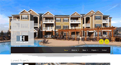 Desktop Screenshot of hathawayconstruction.com